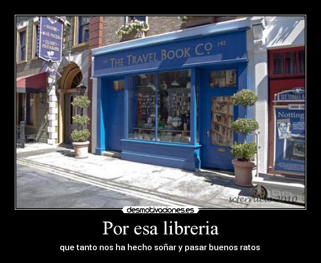 Por esa libreria -