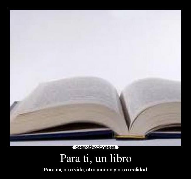 Para ti, un libro -