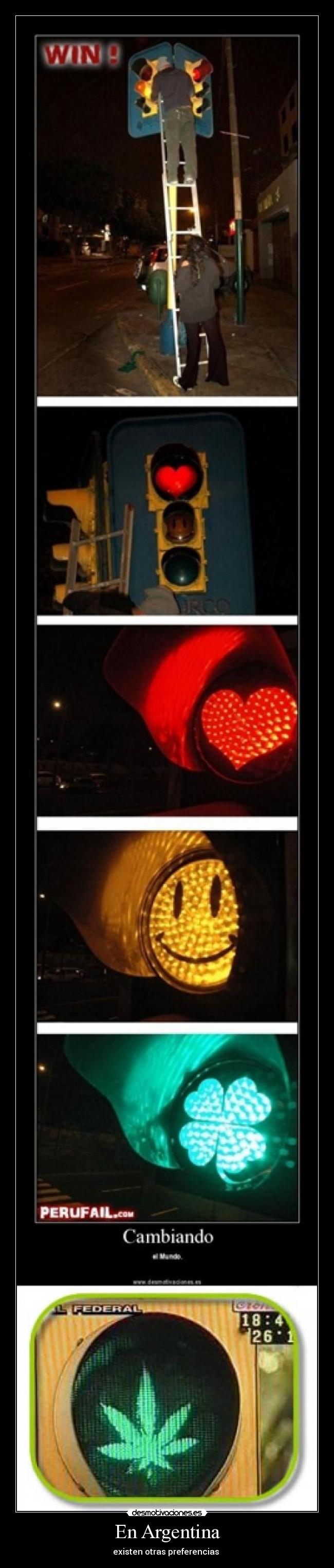 En Argentina - existen otras preferencias