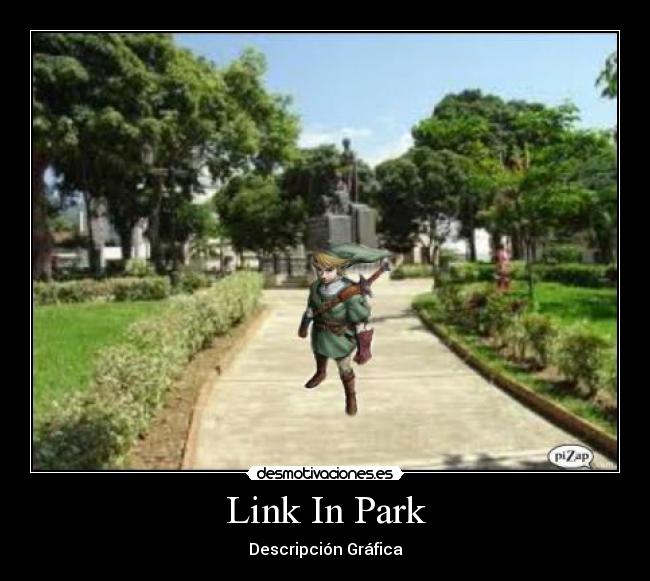 carteles linkin park link zelda desmotivaciones