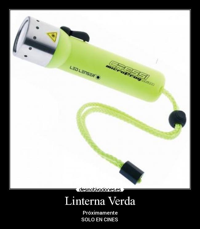 Linterna Verda - Próximamente
SOLO EN CINES 