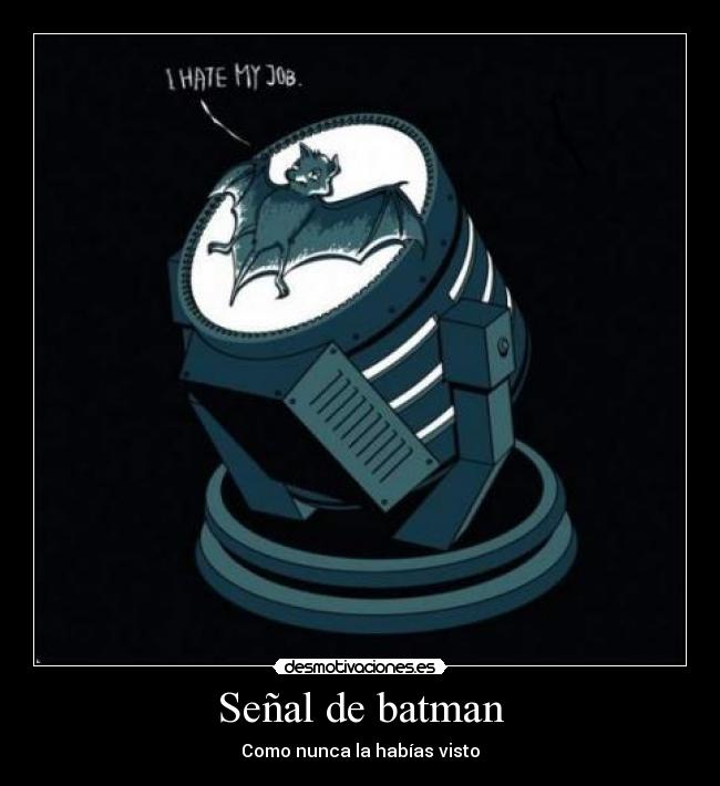 Señal de batman -