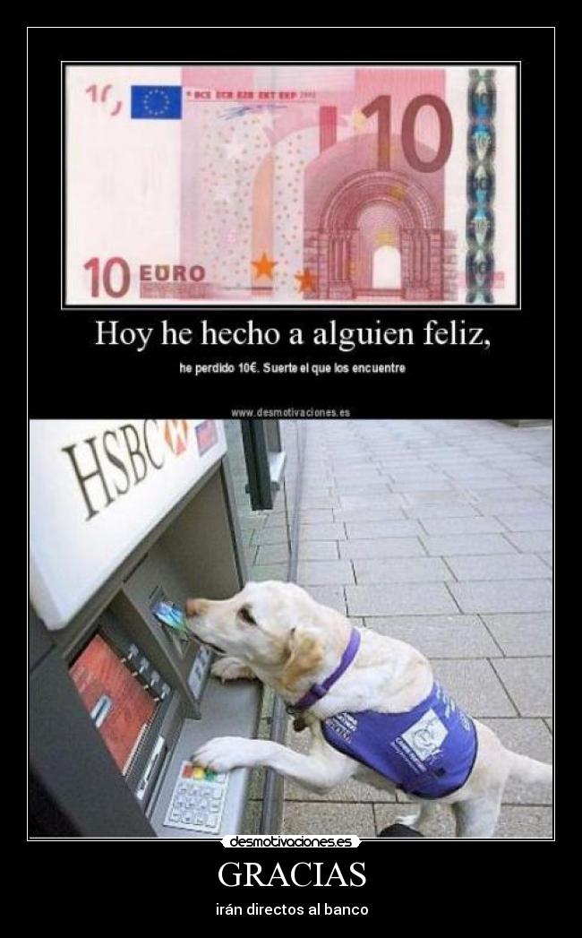 carteles perro dinero perdido desmotivaciones