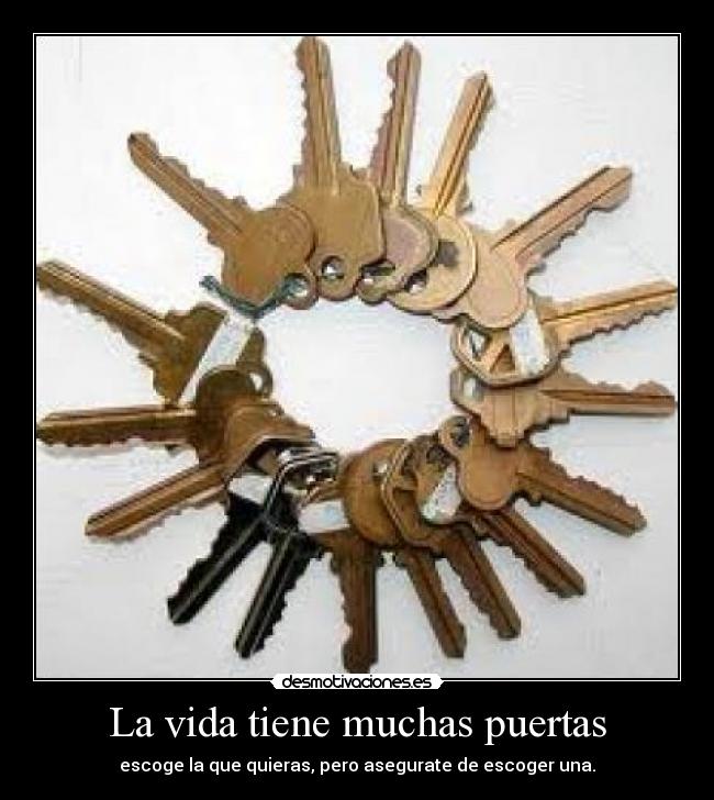 La vida tiene muchas puertas - 