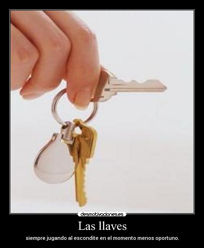 Las llaves -