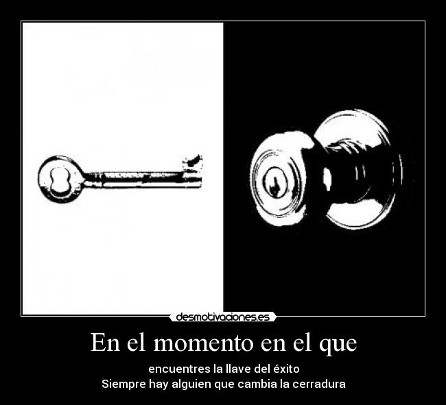 En el momento en el que -