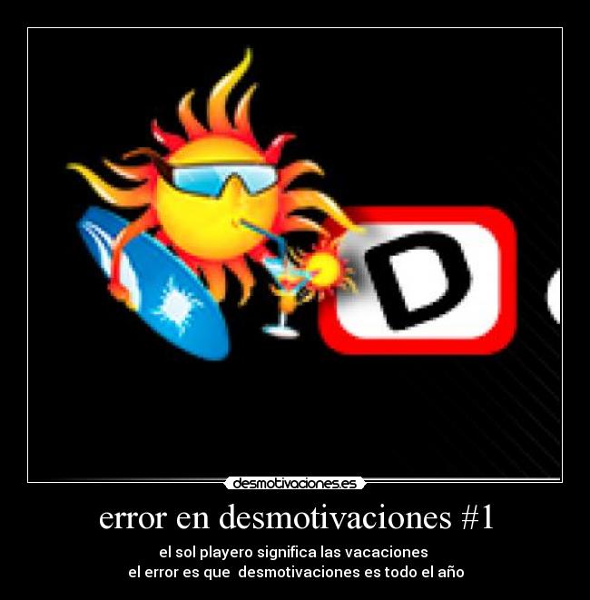 error en desmotivaciones #1 - 
