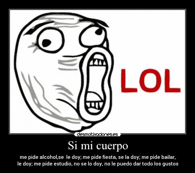Si mi cuerpo -