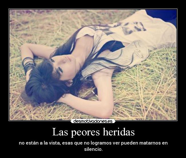 Las peores heridas -