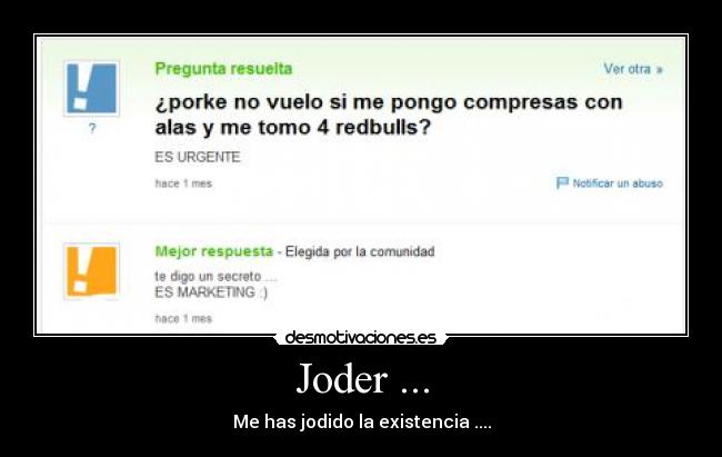 Joder ... - 