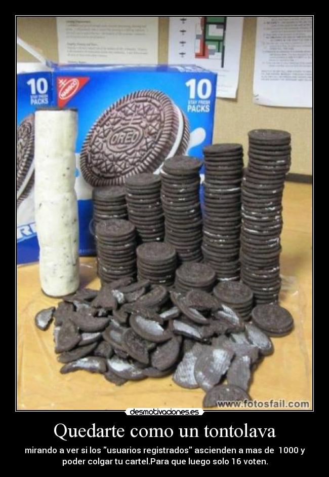 carteles oreoregistradoscartel desmotivaciones