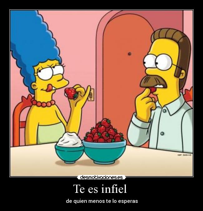 Te es infiel - de quien menos te lo esperas