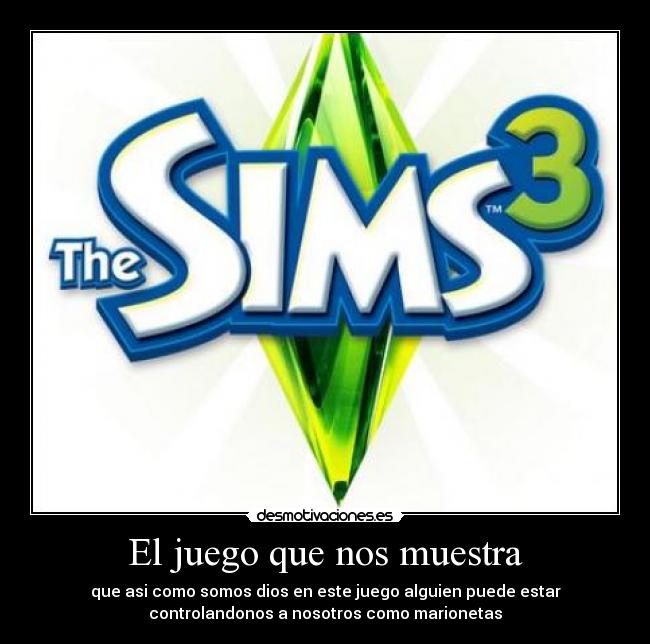 El juego que nos muestra - 