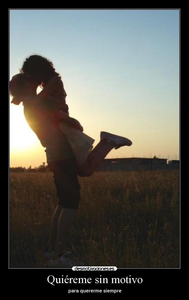 Quiéreme sin motivo - 