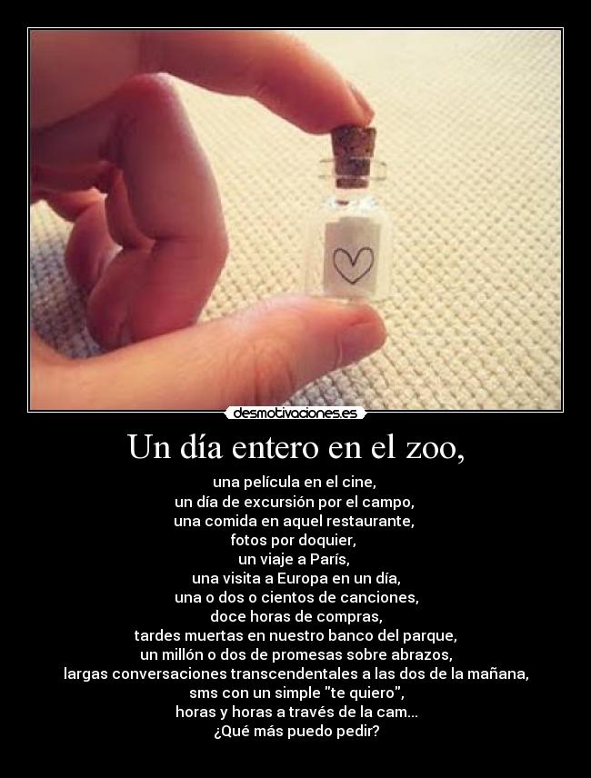 Un día entero en el zoo, -