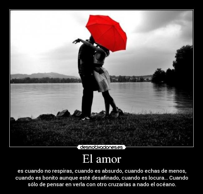 El amor -