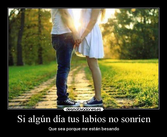 carteles slake amor besos labios desmotivaciones