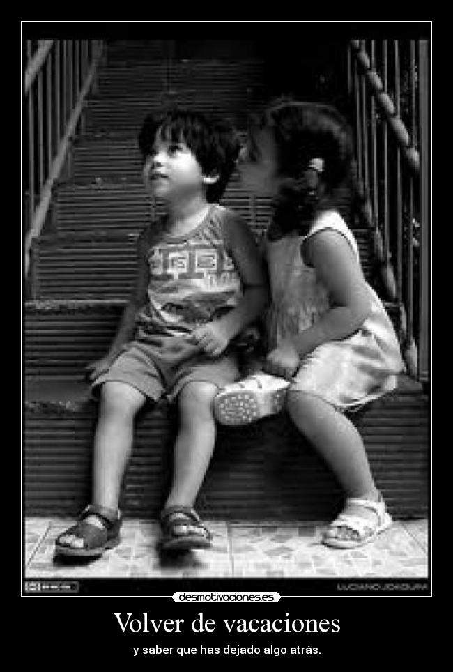 Volver de vacaciones - 