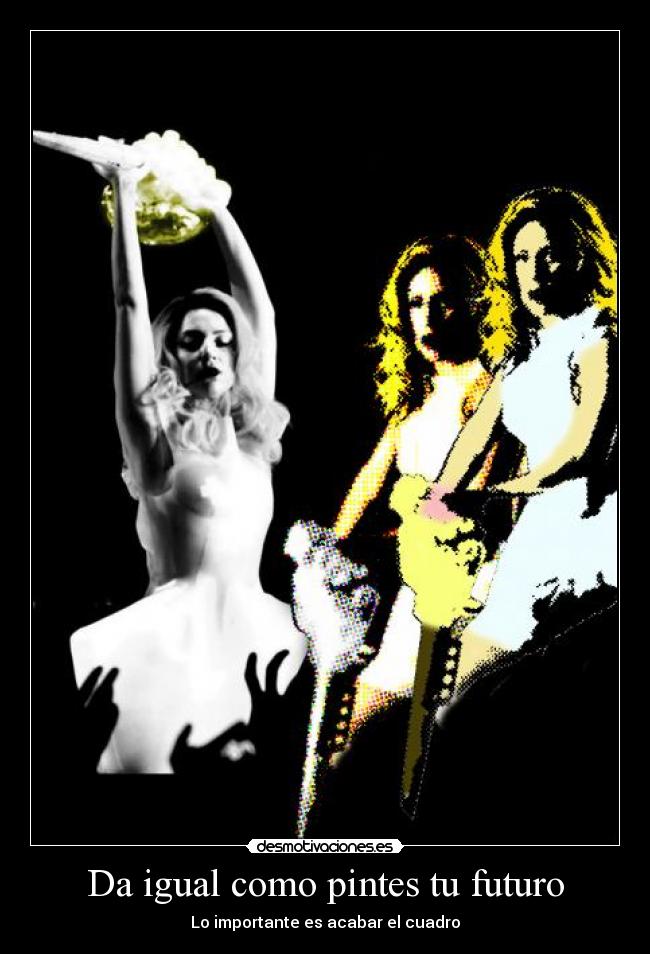 carteles photoshop lady gaga desmotivaciones