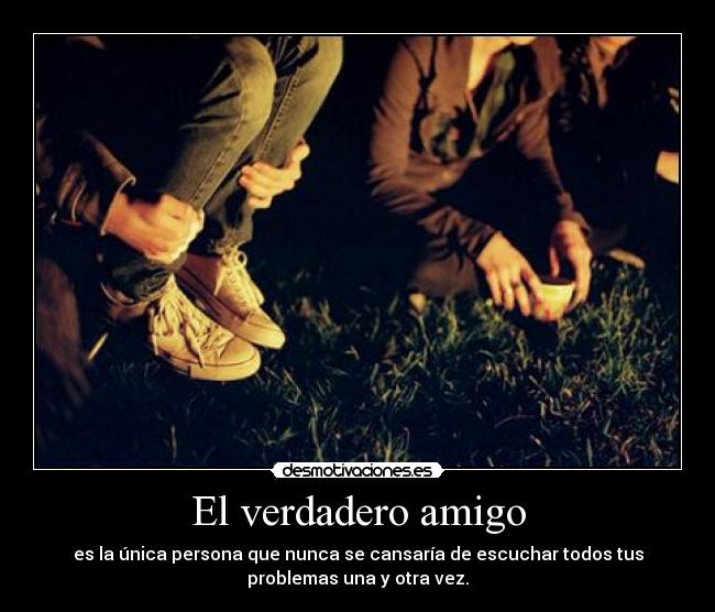 El verdadero amigo -