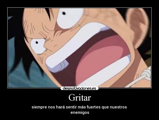 Gritar -