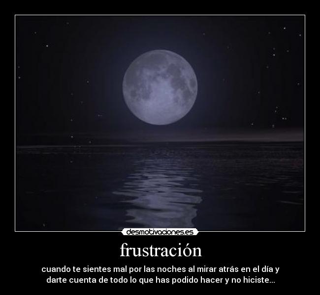 frustración - 