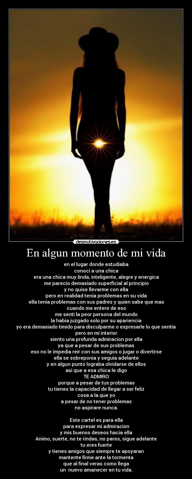 En algun momento de mi vida - 