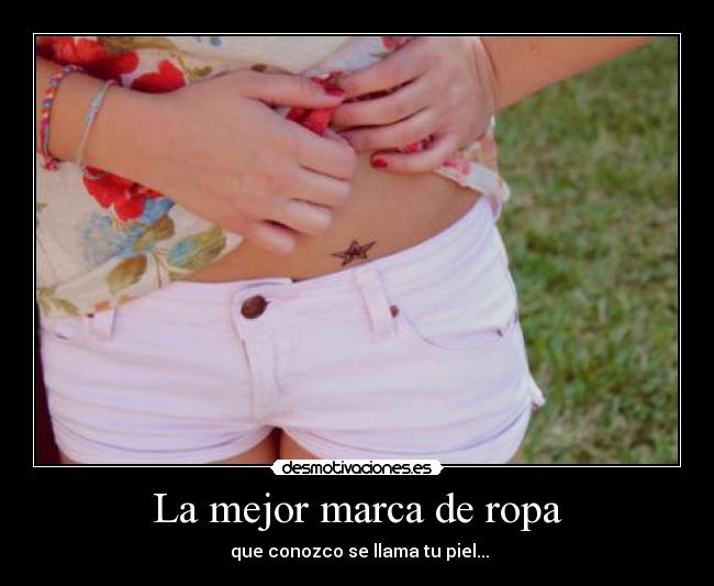 La mejor marca de ropa -