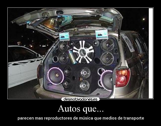 Autos que... -