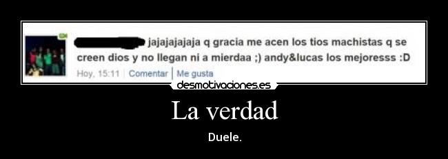 La verdad -