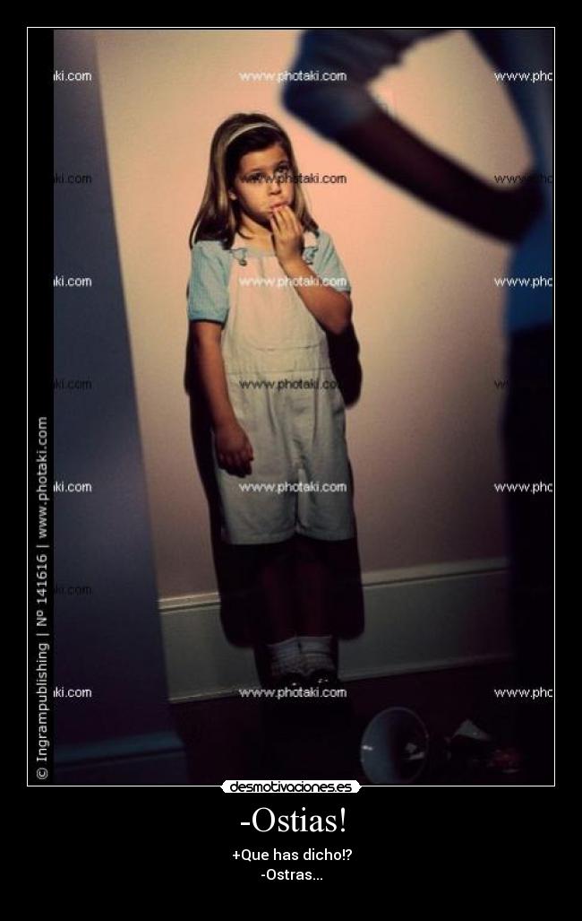 carteles ostias desmotivaciones