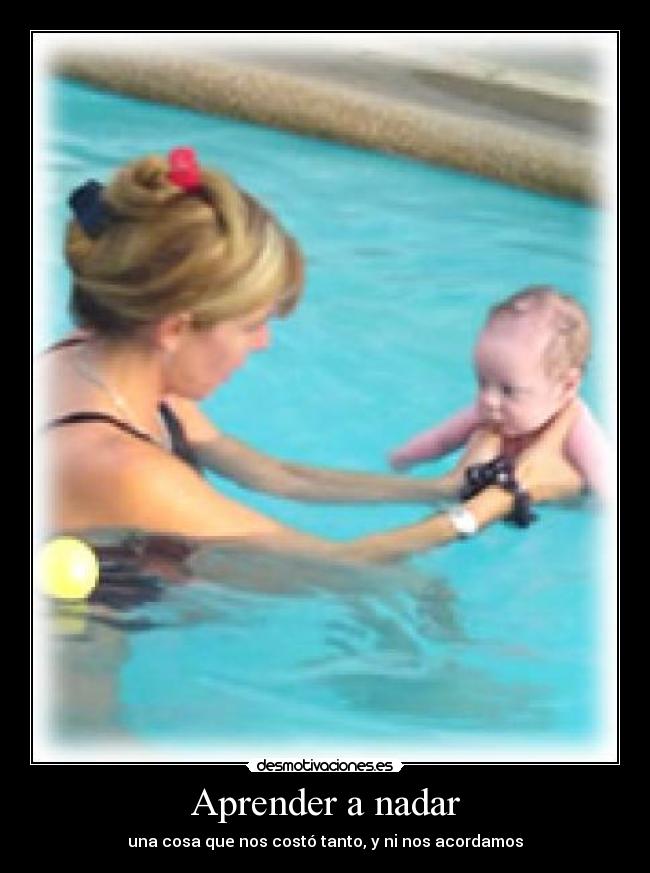 Aprender a nadar -