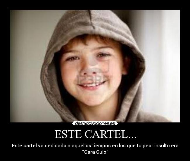 ESTE CARTEL... -