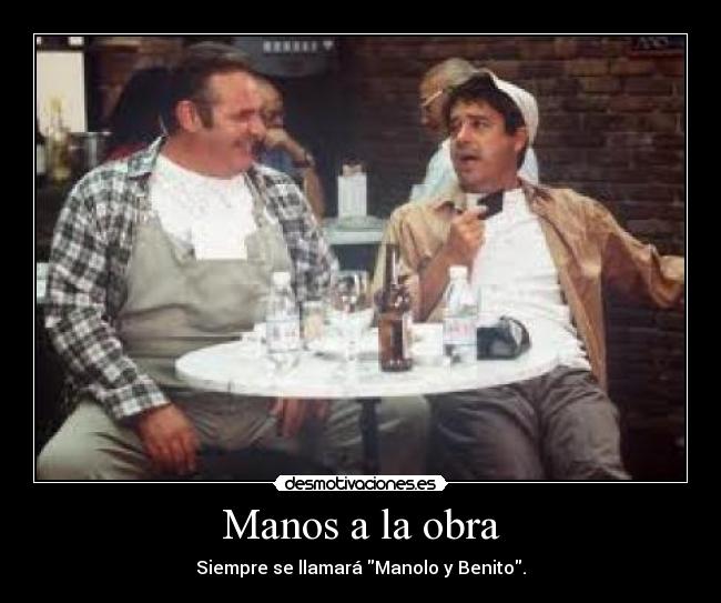 Manos a la obra - 