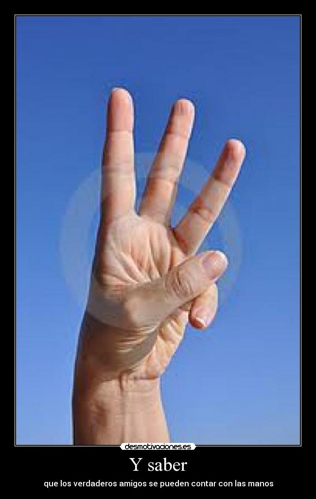 Y saber -