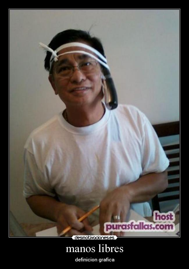 manos libres -