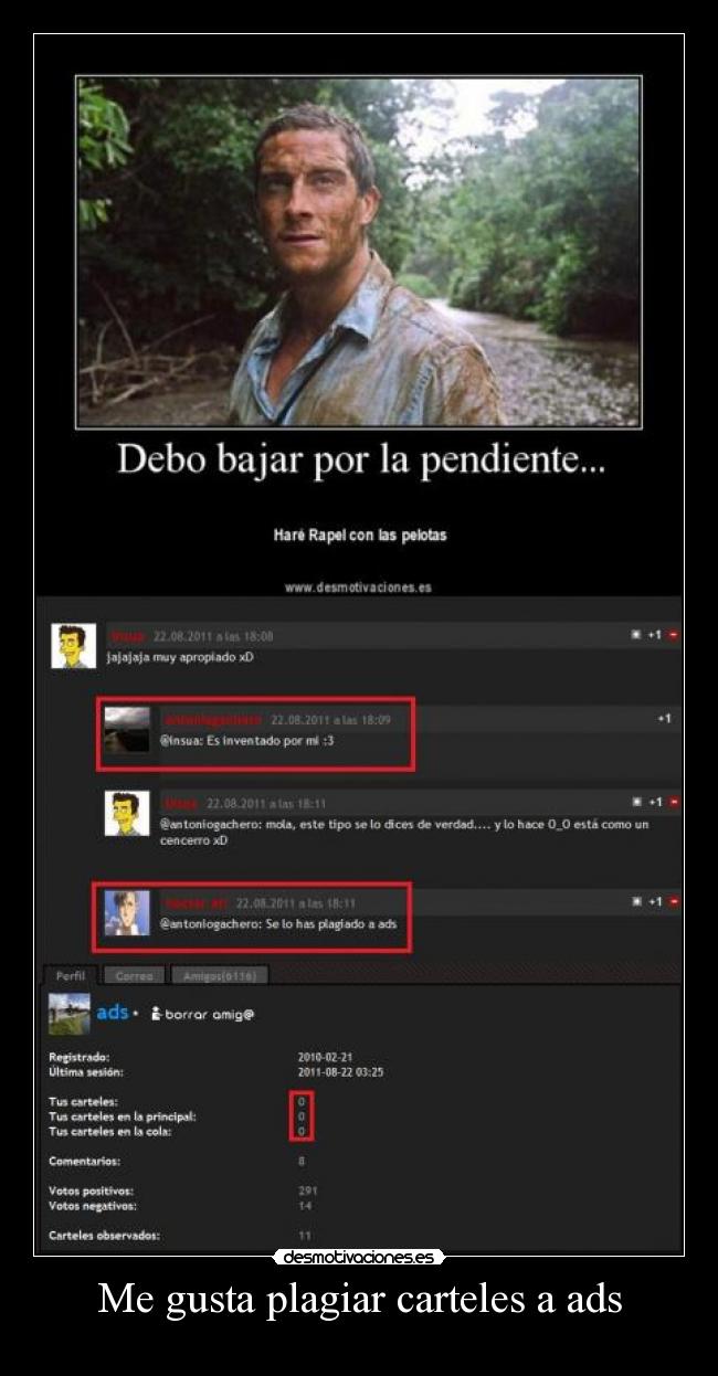Me gusta plagiar carteles a ads - 