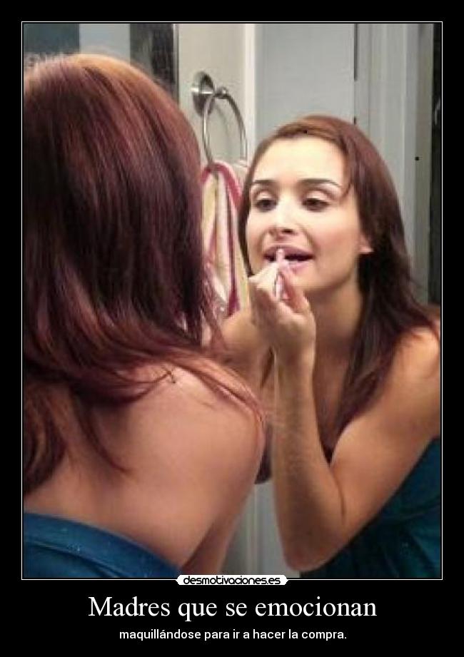 Madres que se emocionan -