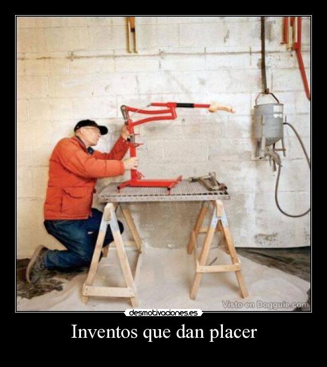 Inventos que dan placer -