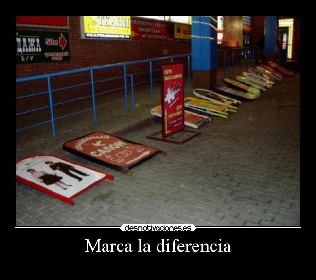 Marca la diferencia - 
