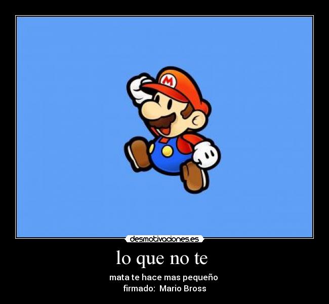 lo que no te  - 