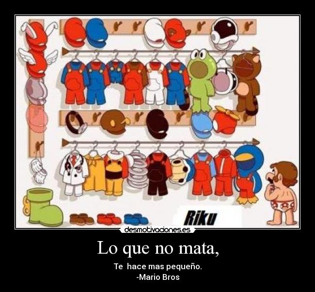 carteles mariopequenomata desmotivaciones