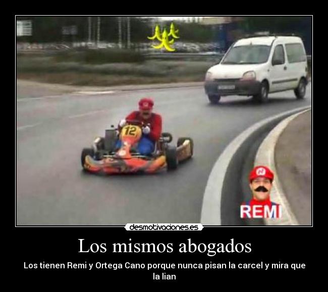 Los mismos abogados - Los tienen Remi y Ortega Cano porque nunca pisan la carcel y mira que la lian