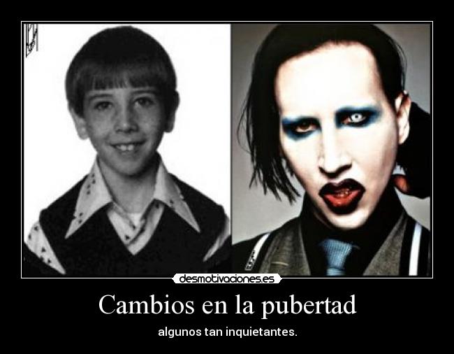 carteles marilyn manson antes ahora desmotivaciones