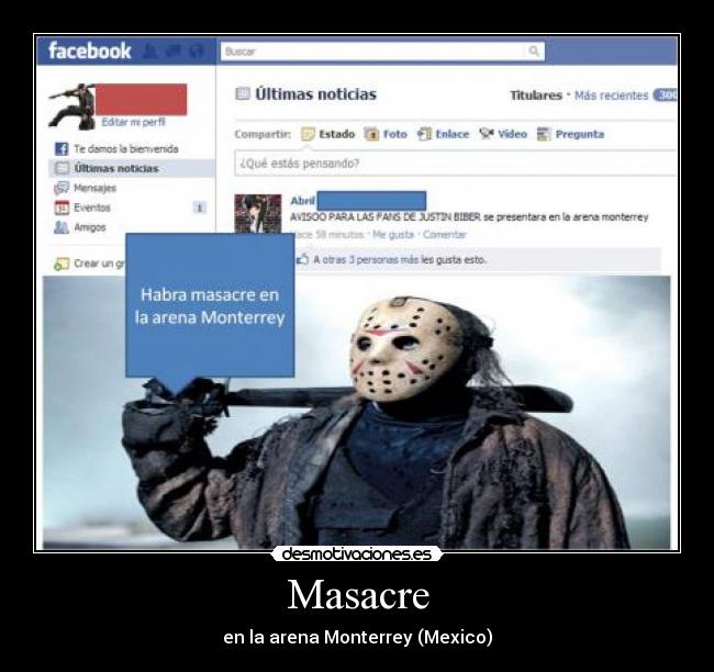 Masacre - en la arena Monterrey (Mexico)