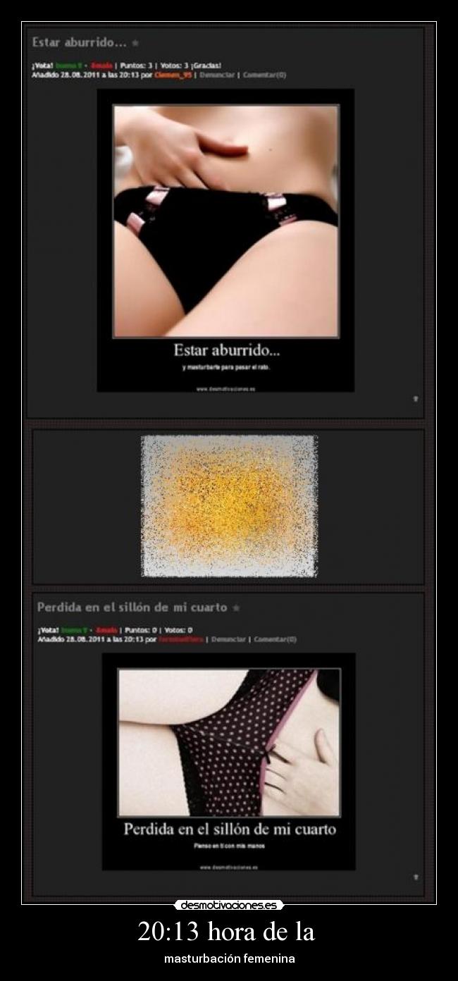 20:13 hora de la - masturbación femenina