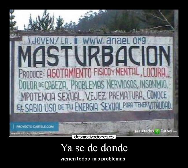 Ya se de donde - 
