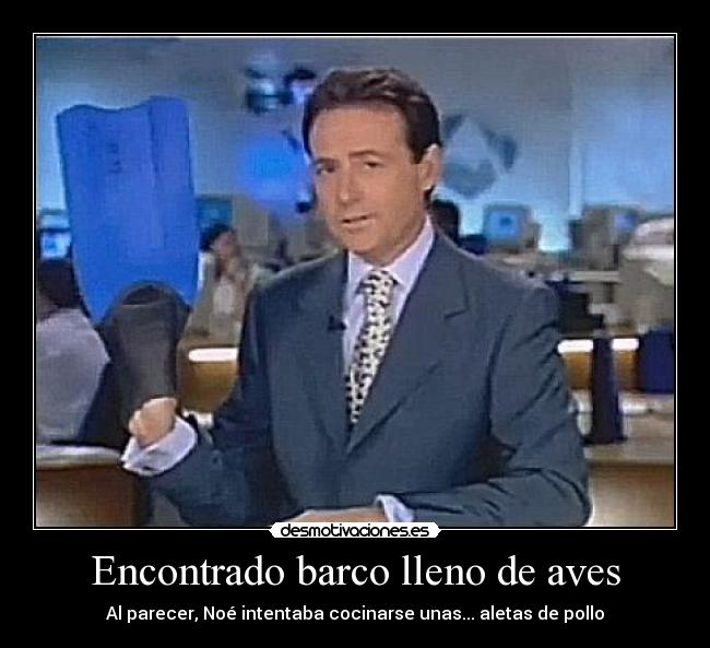 Encontrado barco lleno de aves -