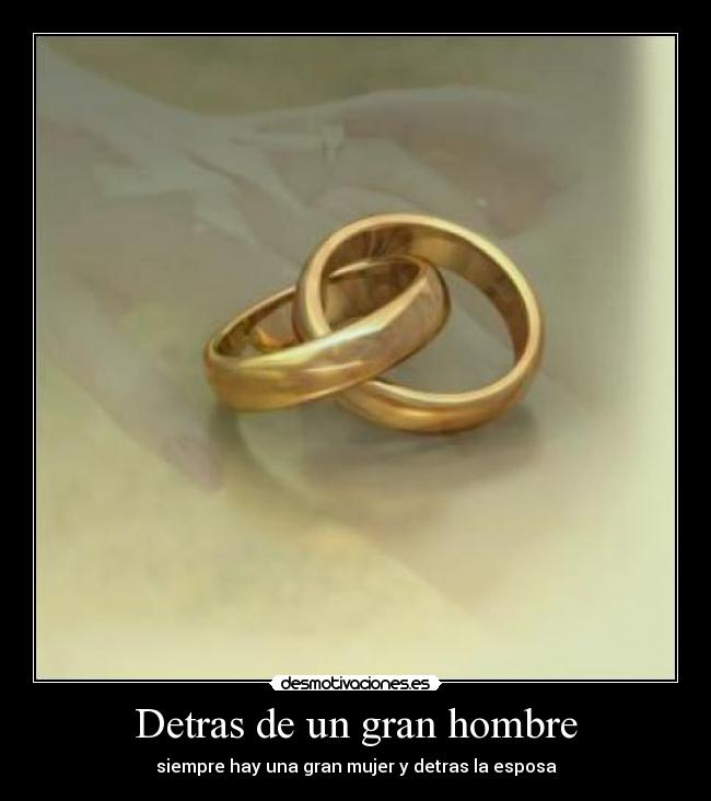 Detras de un gran hombre -