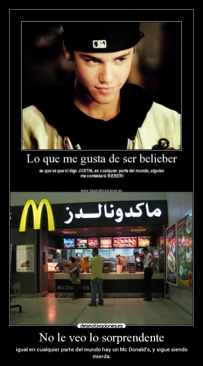 No le veo lo sorprendente -